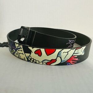New Ed Hardy Size 38 Reversible Belt